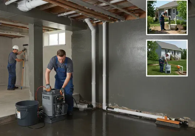 Basement Waterproofing and Flood Prevention process in Mound City, SD